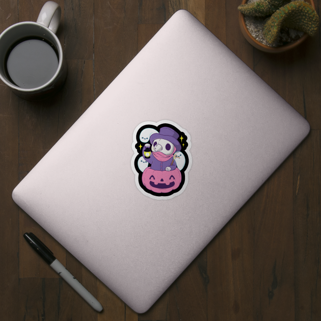 Pastel Plague Doctor by GoshWow®